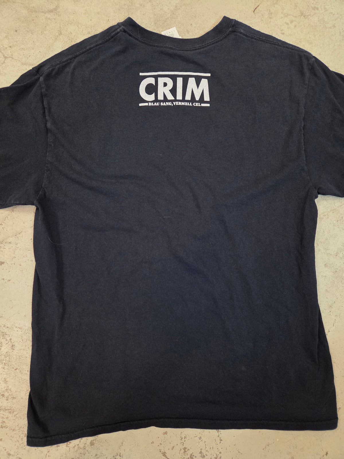 CRIM - T-Shirt (L, schwarz / 2nd Hand) Left Over! - Steeltown Records