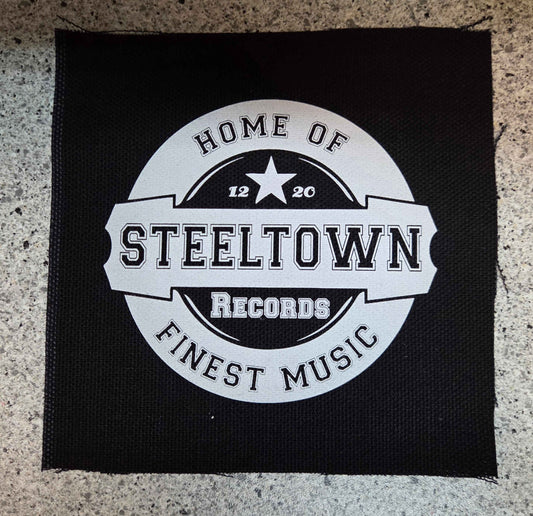 Steeltown Records - Home of finest Music Patch / Aufnäher klein