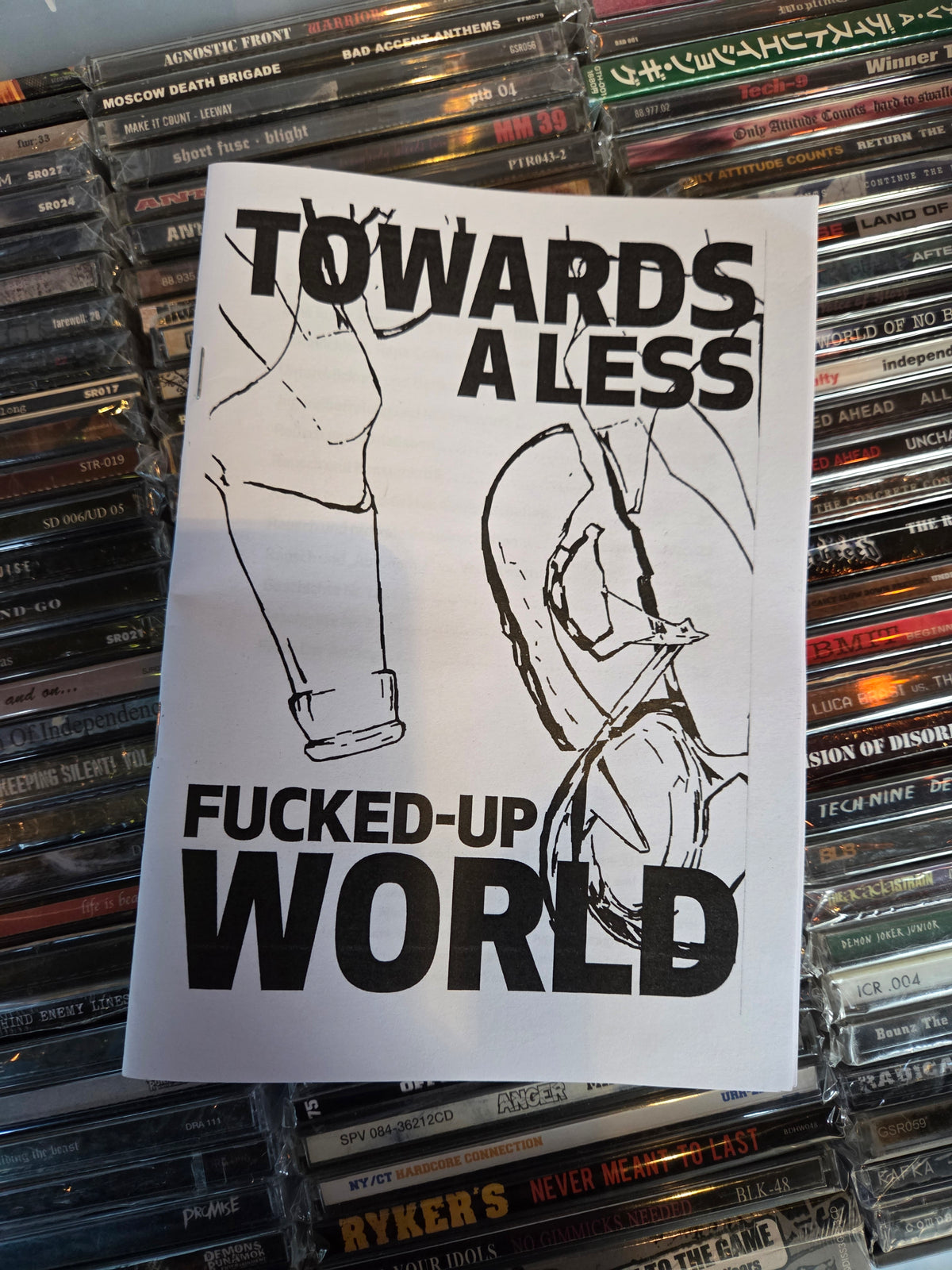 Towards a Less Fucked-Up World: Sobriety and Anarchist Struggle Fanzine