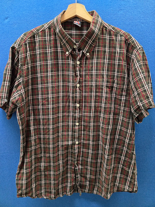 Warriors Button Down Hemd (2XL / 2nd Hand) Left Over - Steeltown Records