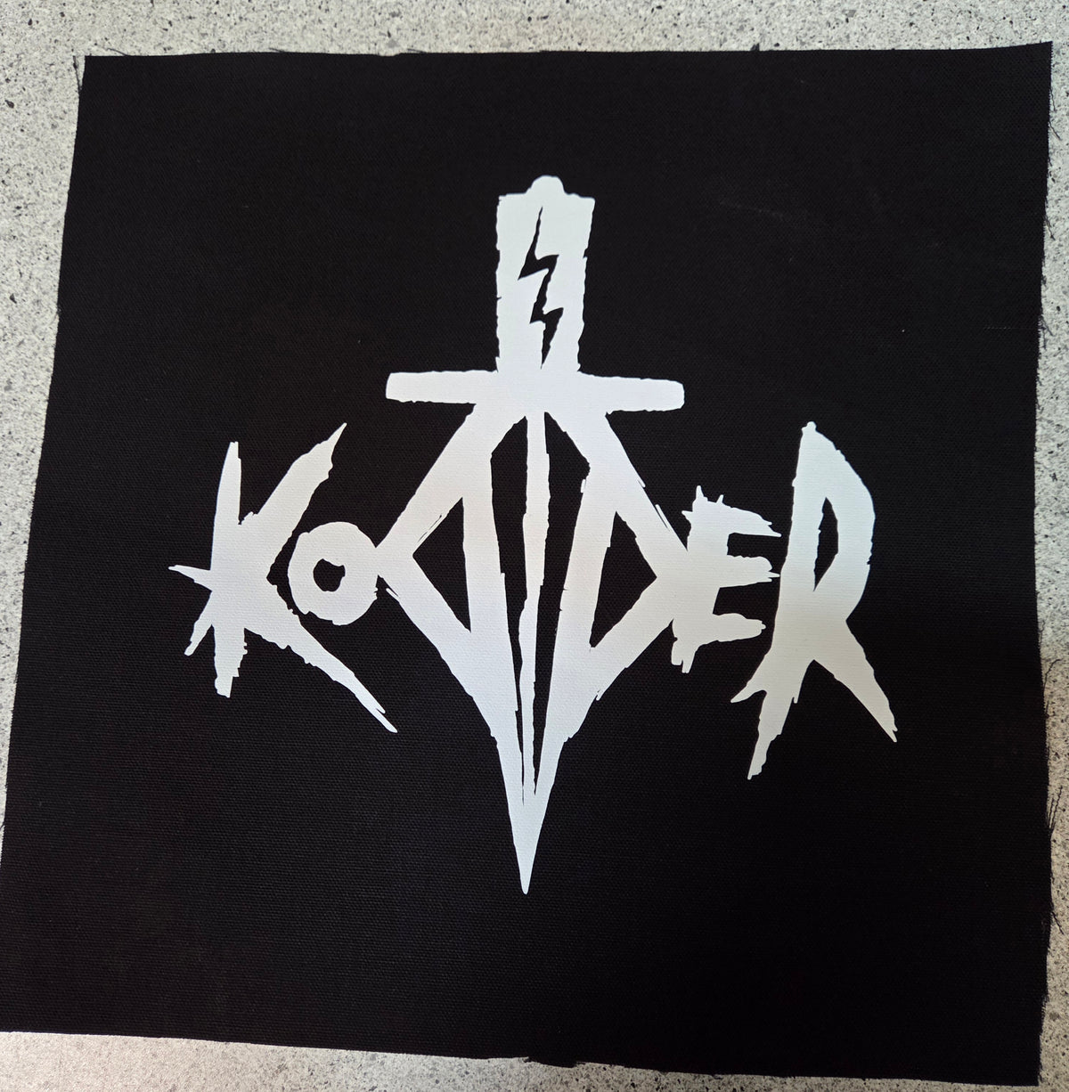 Kodder - Backpatch / Aufnäher groß