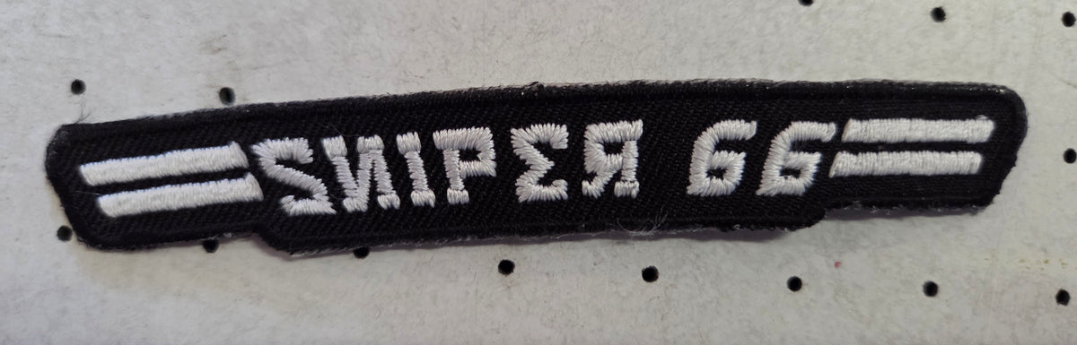 Sniper 66 Patch / Aufnäher klein