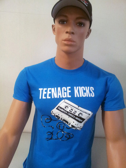 Teenage Kicks T-Shirt blau (S-3XL)