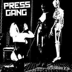 Press Gang - Sexsatan E.P. 7"EP (black / Hardware Records / 2008)